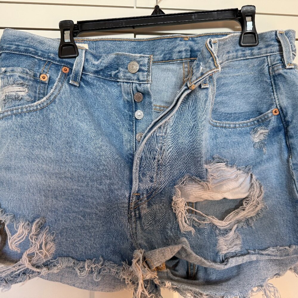 Levis 501 Button Fly Shorts